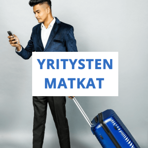 Liikemies matkalaukun kanssa